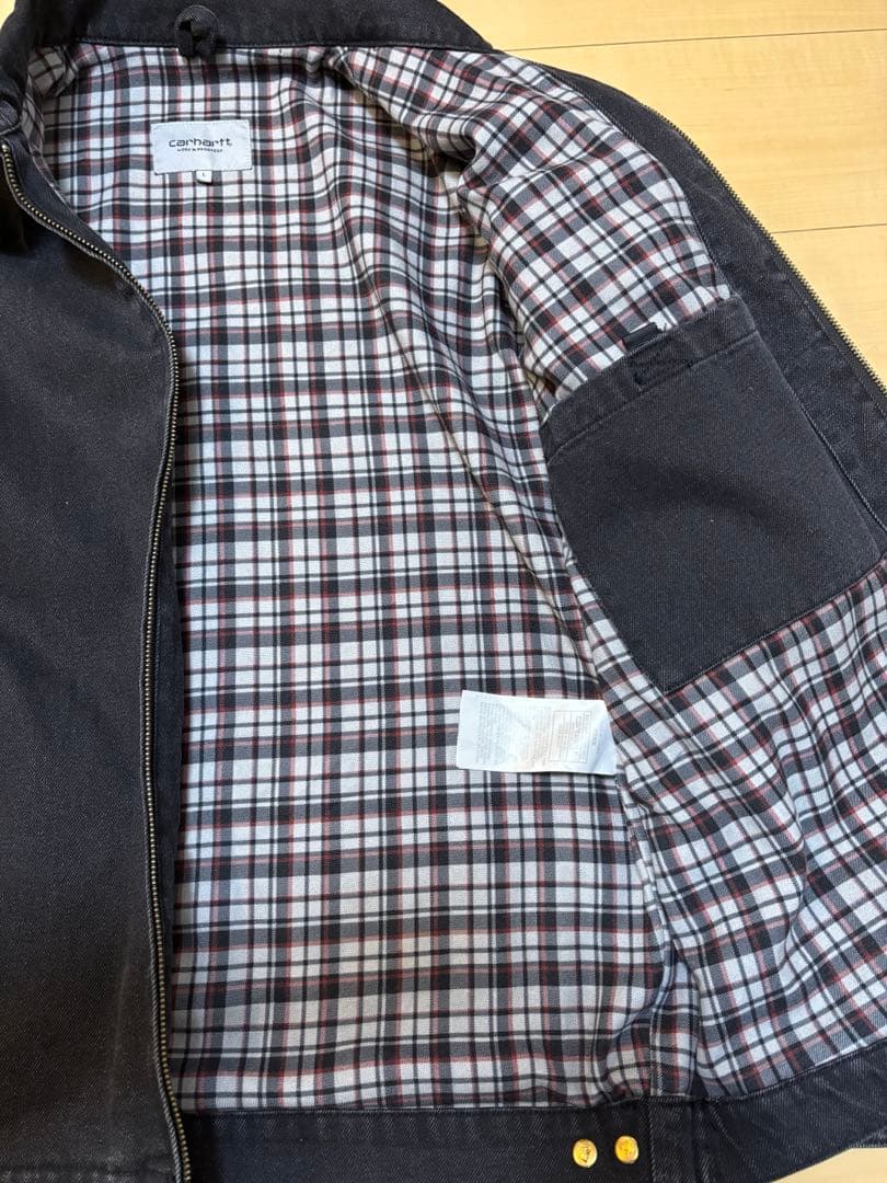 カーハート　CARHARTT デニムジャケット　デトロイトジャケット