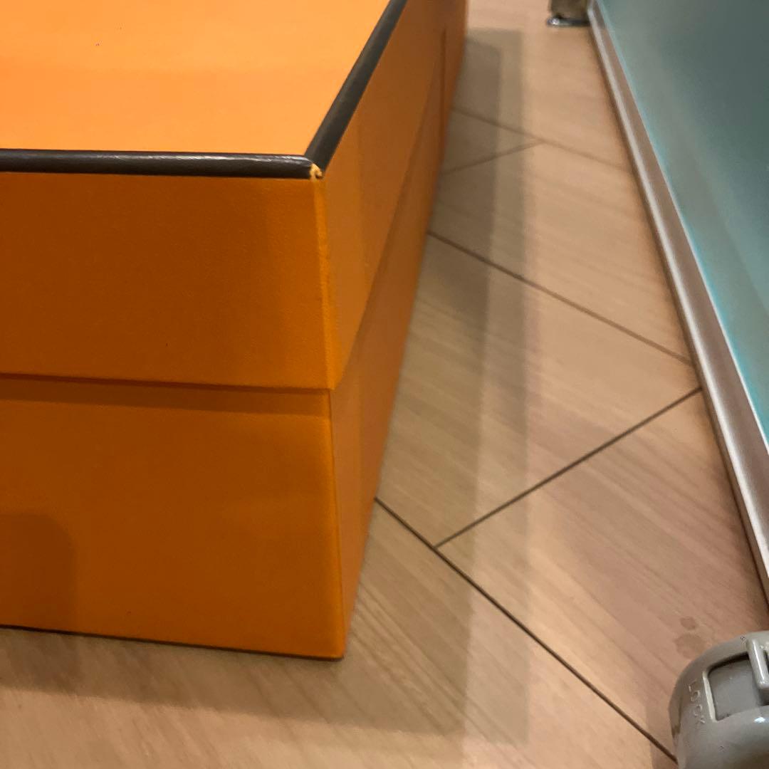 HERMES オレンジ ギフトボックス 2個セット