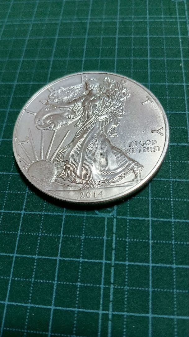 m*o様 イーグル銀貨ウォーキングリバティ1オンス銀貨