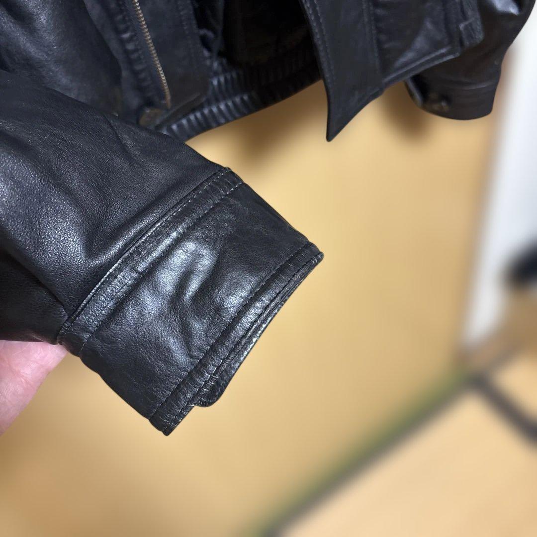 レザーブルゾン　本革　ma1