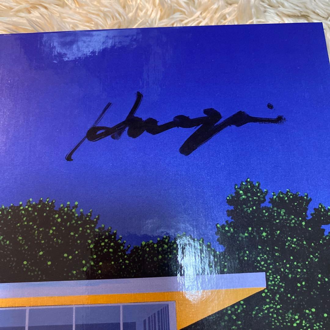 【レア/美品】永井博 直筆サイン入り 作品集 TROPICAL MODERN
