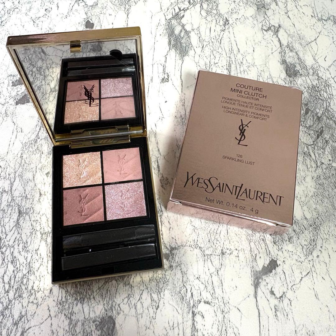 YSL クチュールミニクラッチ 126 スパークリングラスト 限定品 完売