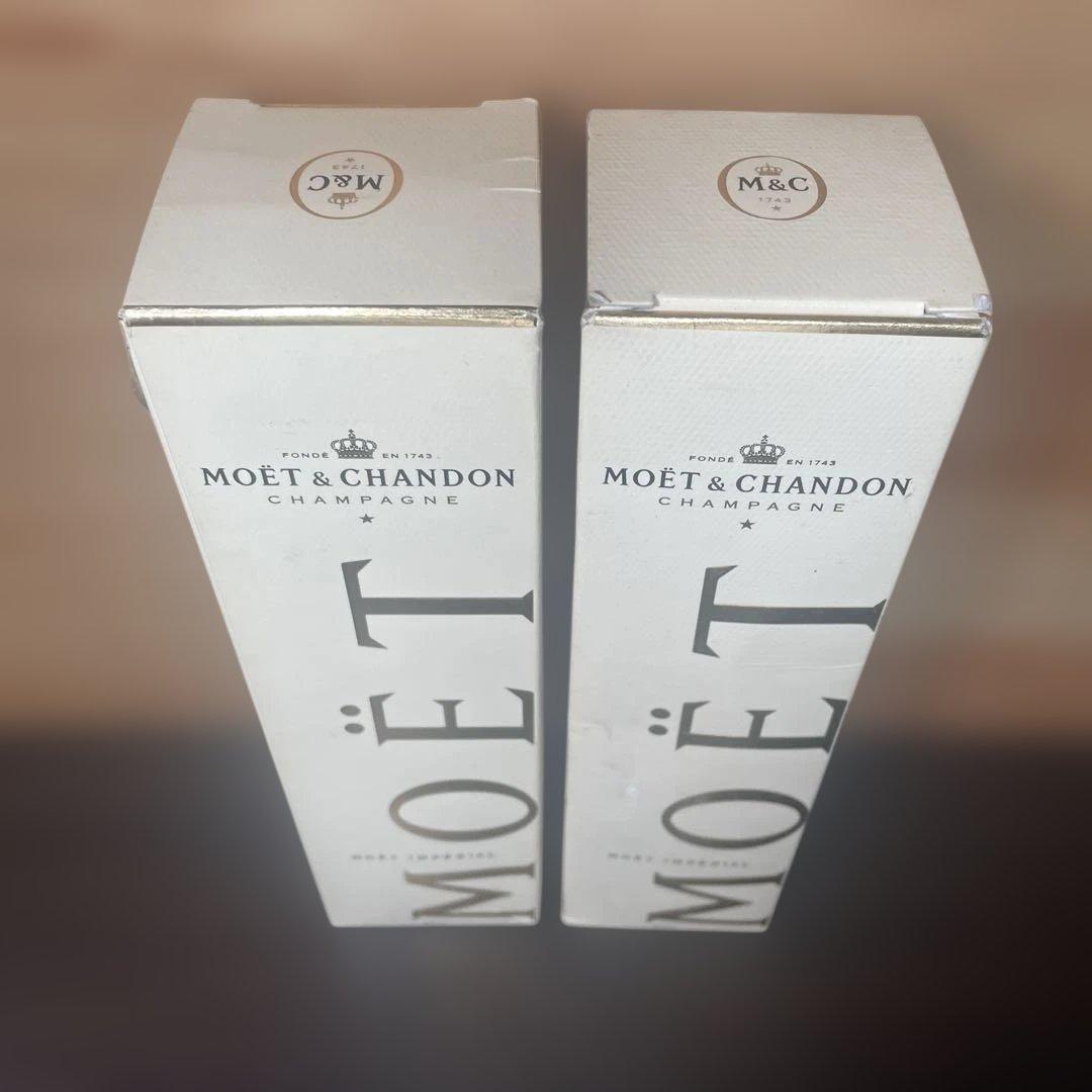 2本　MOET＆CHANDON 375ml モエシャン