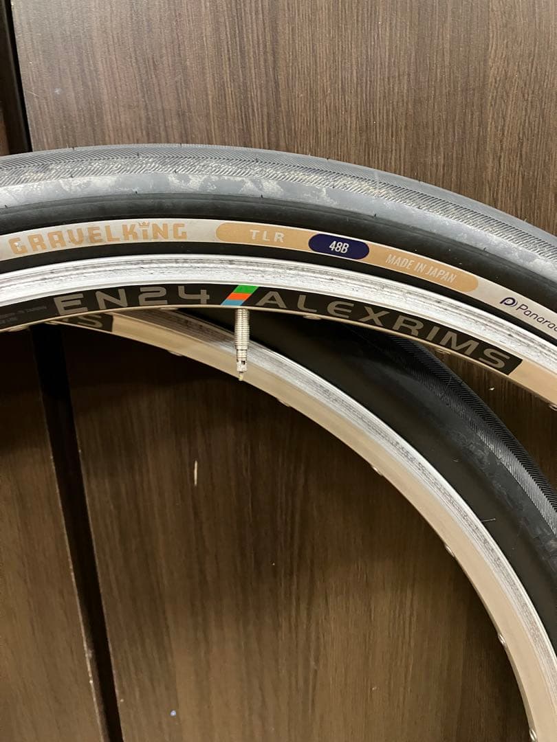 ALEXRIMS EN24 パナレーサー gravelking 650b ×2本