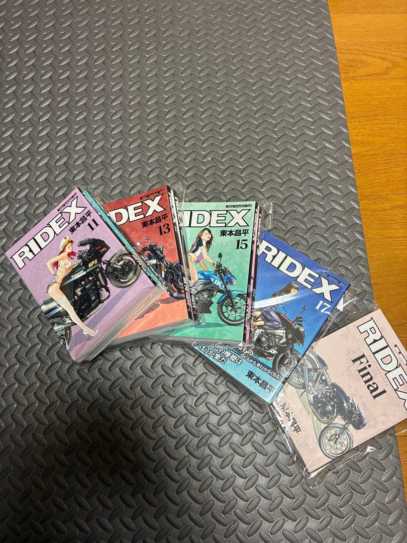 ridex 11〜18巻+final 9冊セット　東本昌平
