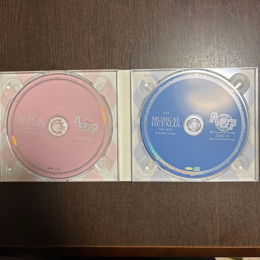 アニメ MUSICAL HETALIA THE BEST always love