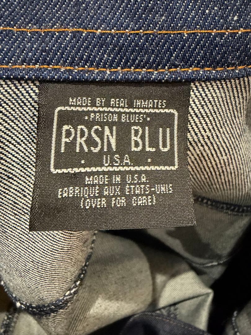 PRSN BLU デニムジャケット ダークデニム