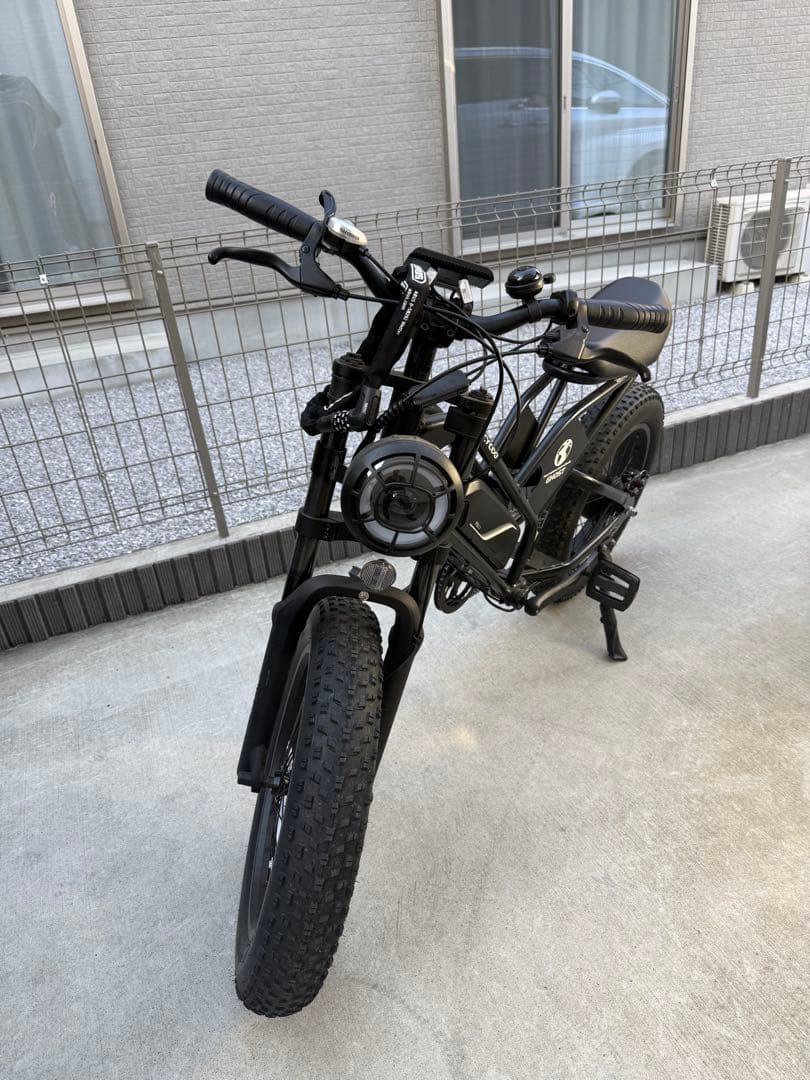 CYCOO GHOST（サイクーゴースト） 電動自転車 ブラック ファットタイヤ