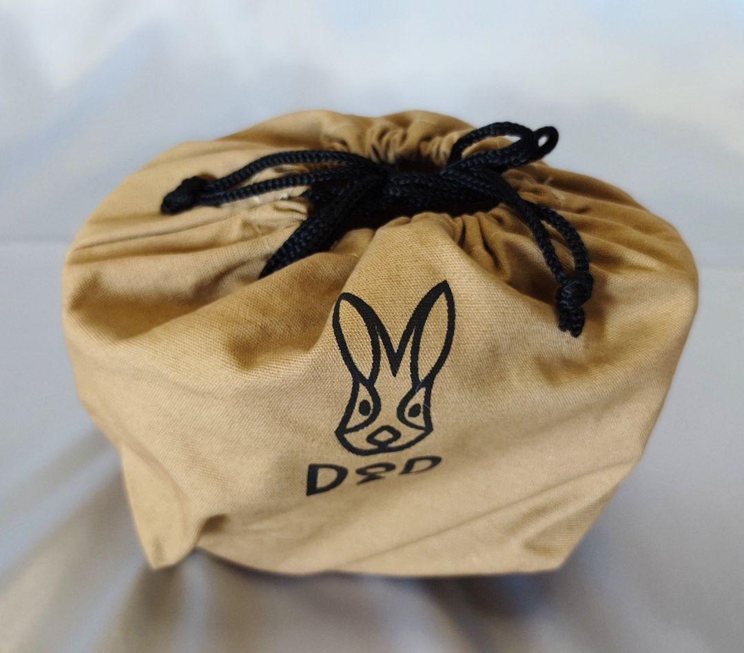 【新品未使用品】DOD ウサシェラノカゾク ステンレスシェラカップ8個 収納袋付