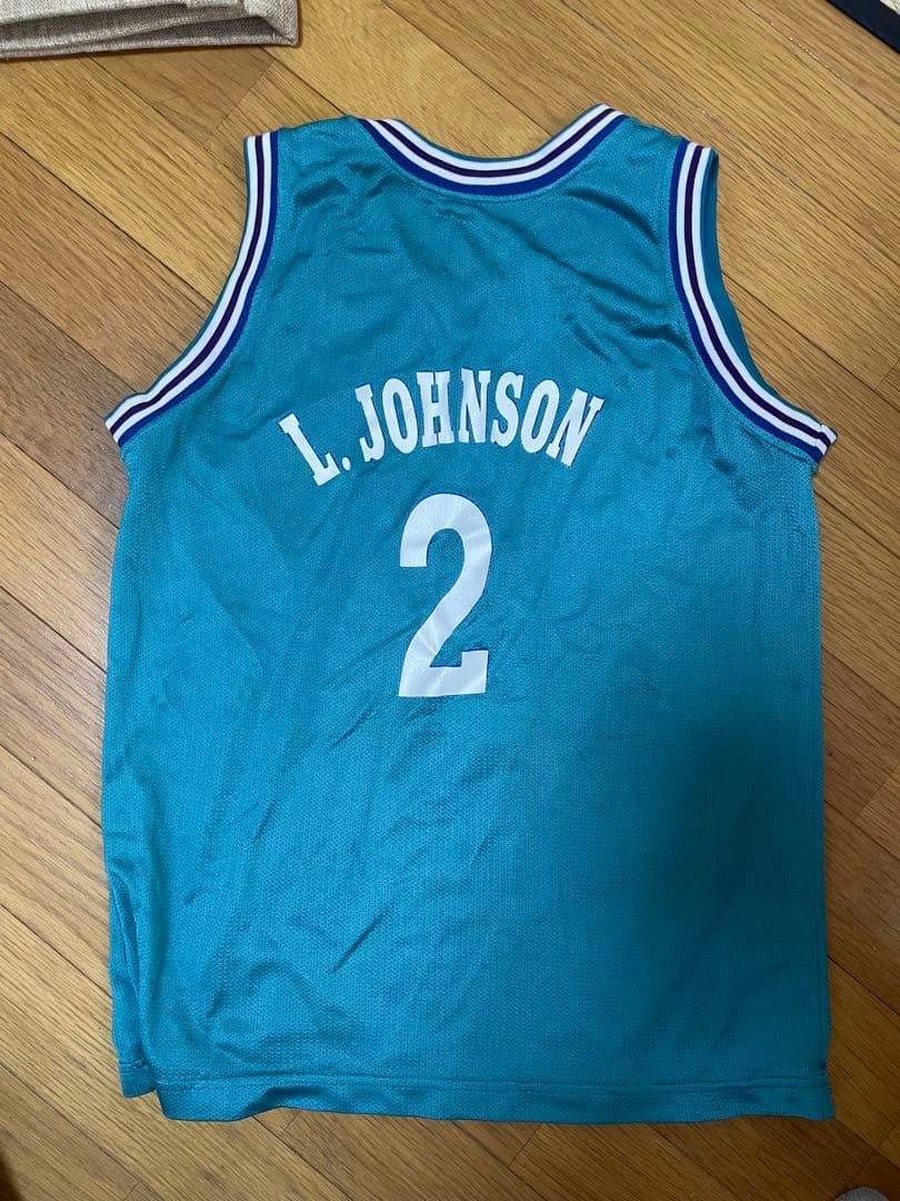 90s チャンピオン製　NBA シャーロット・ホーネッツ ユニフォームジョーダン