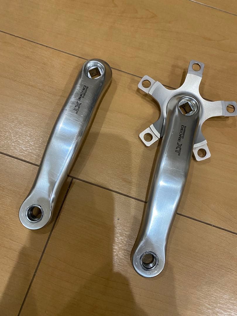 SHIMANO シマノdeore XT 5アーム　クランクセット