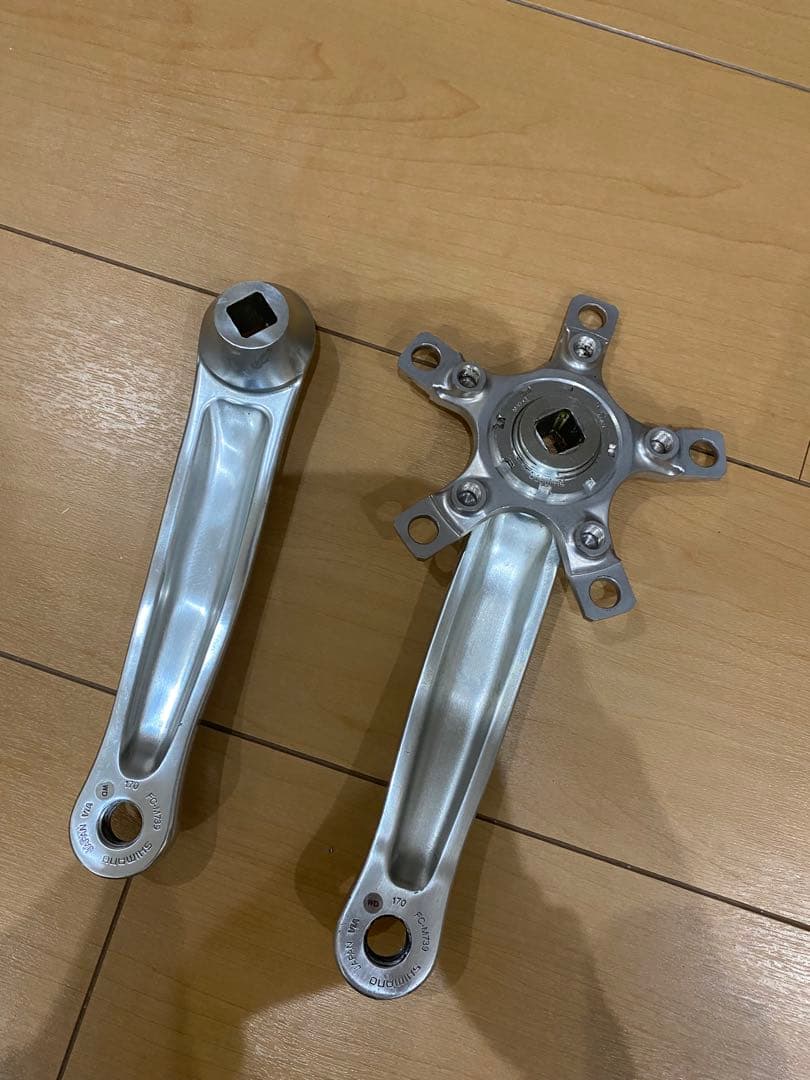 SHIMANO シマノdeore XT 5アーム　クランクセット