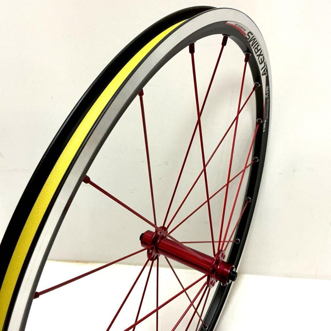 20インチ 451 　軽量100mmハブ R390　フロントホイール　レッド