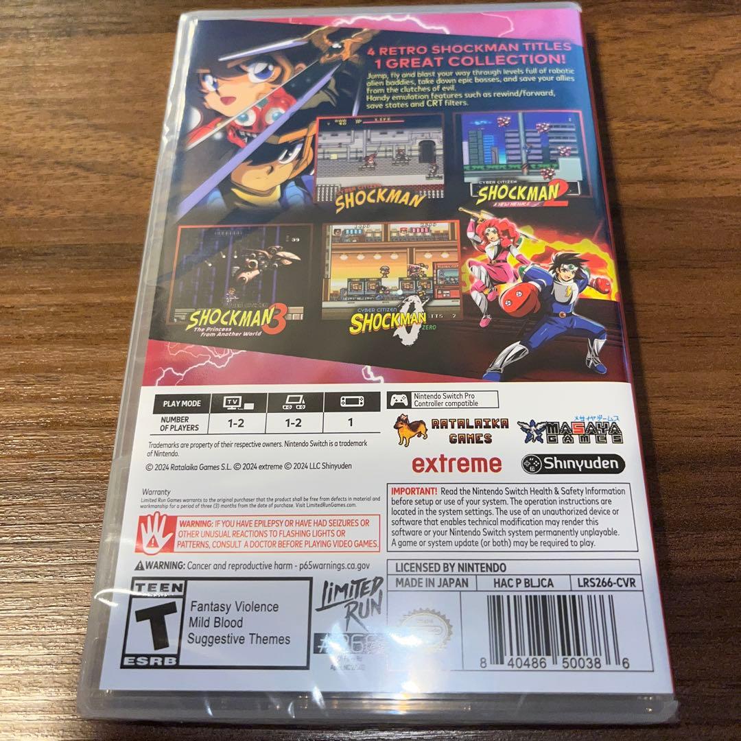 Nintendo Switch Cyber Citizen Shockman Collection switch