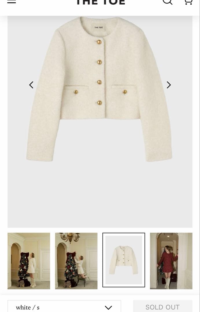 thetoe Chiemsee Jacket完売アイテム