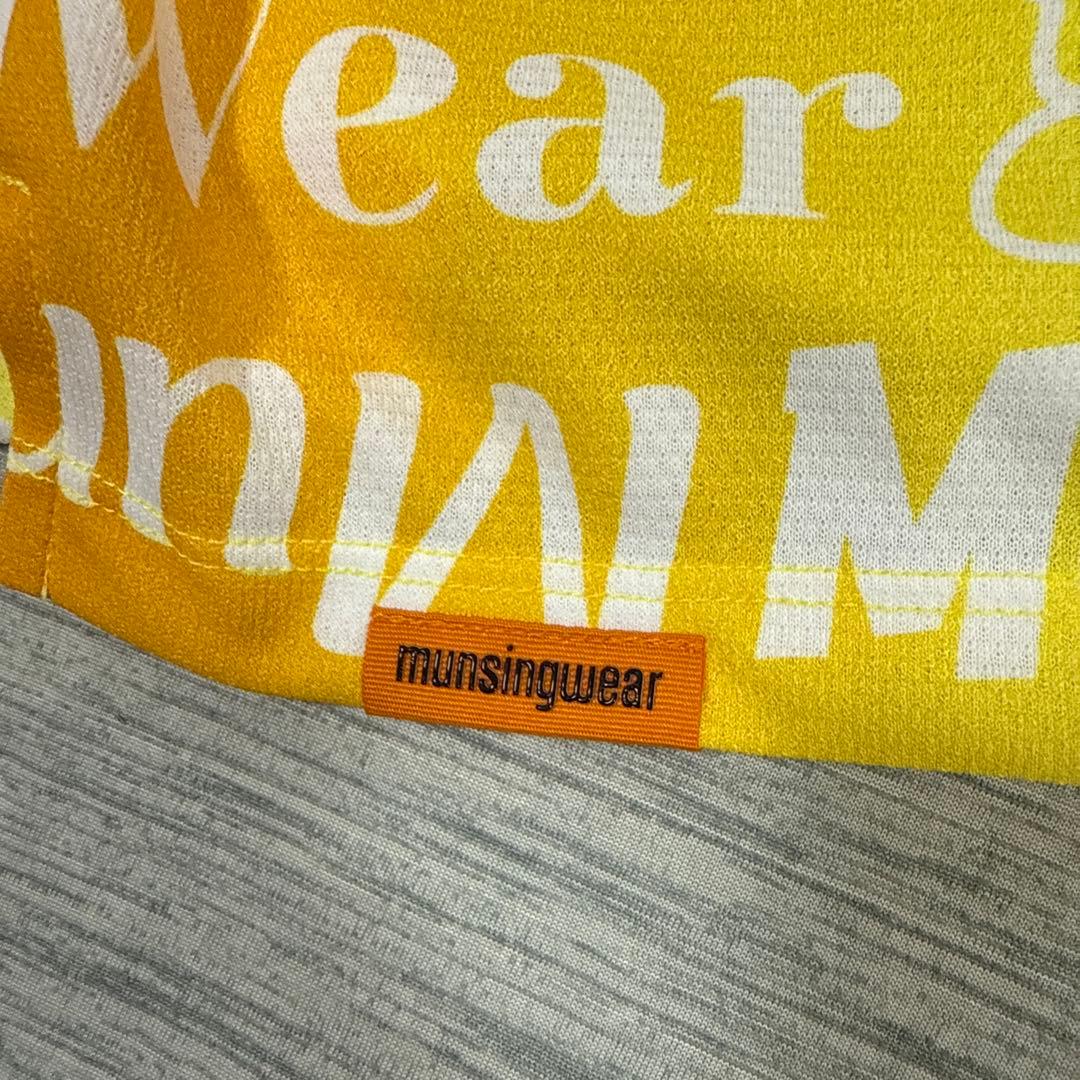 新品　Munsing Wear レディース　半袖モックネックシャツ