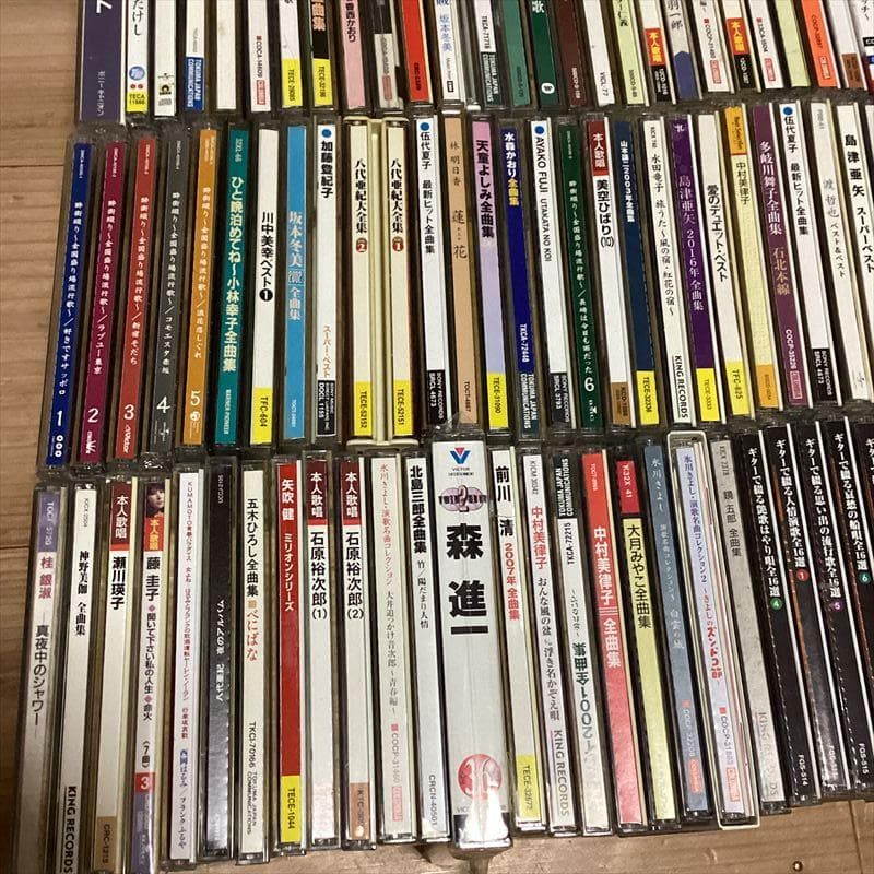 演歌　CD　大量【約100枚】 RF0509-8　森進一　氷川きよし　渡哲也