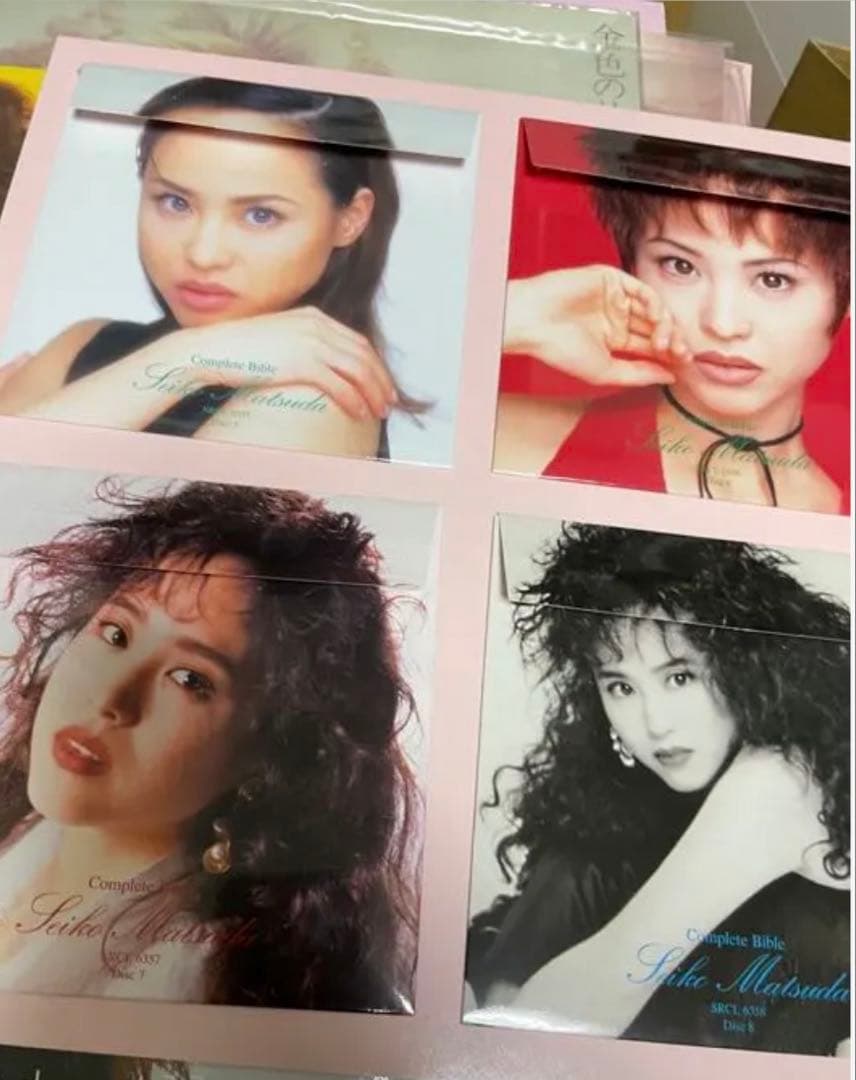 美品 紙ジャケ完品 松田聖子 25周年記念 CDBOX 1枚欠品 外箱書込有り