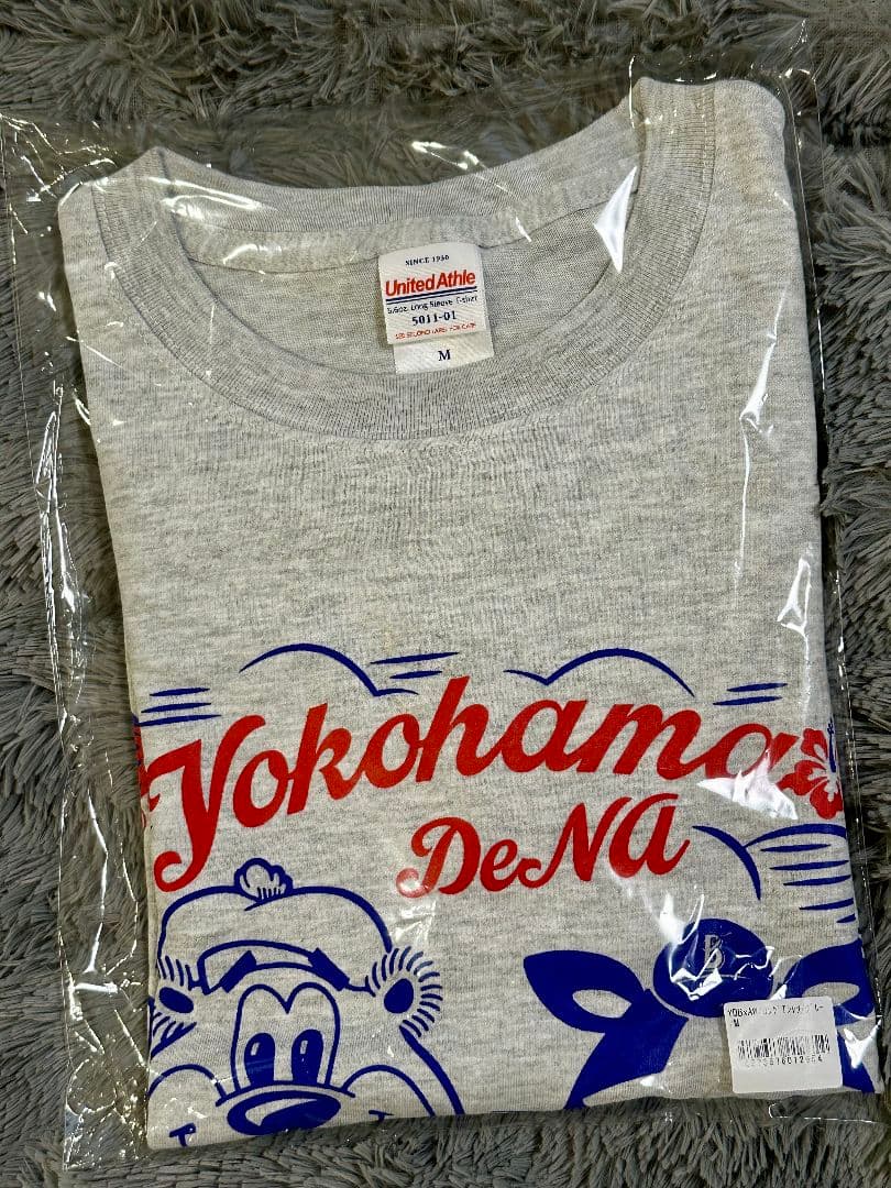 ベイスターズ　スターマン　A&Wコラボ　ロングTシャツ グレー　Mサイズ