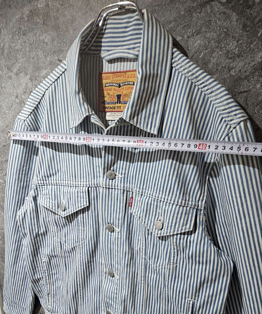 極美品✨Levi’s PREMIUM ストライプジャケットVintage FIT