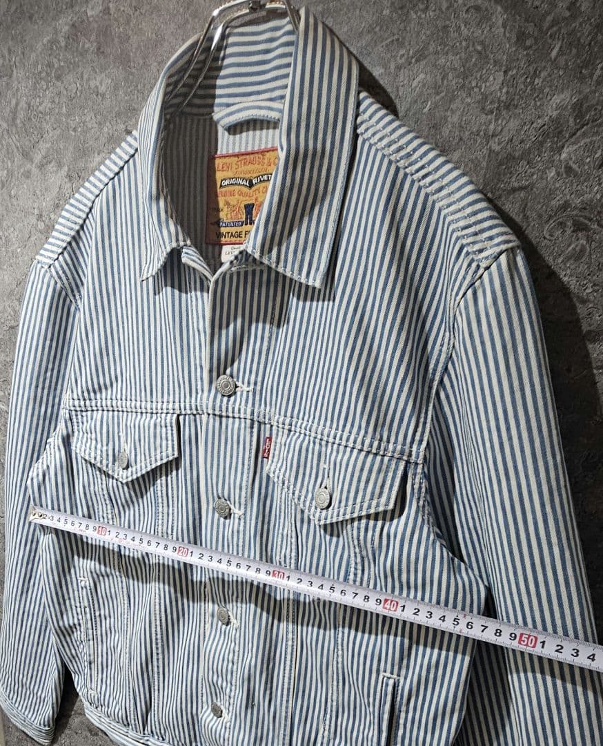 極美品✨Levi’s PREMIUM ストライプジャケットVintage FIT