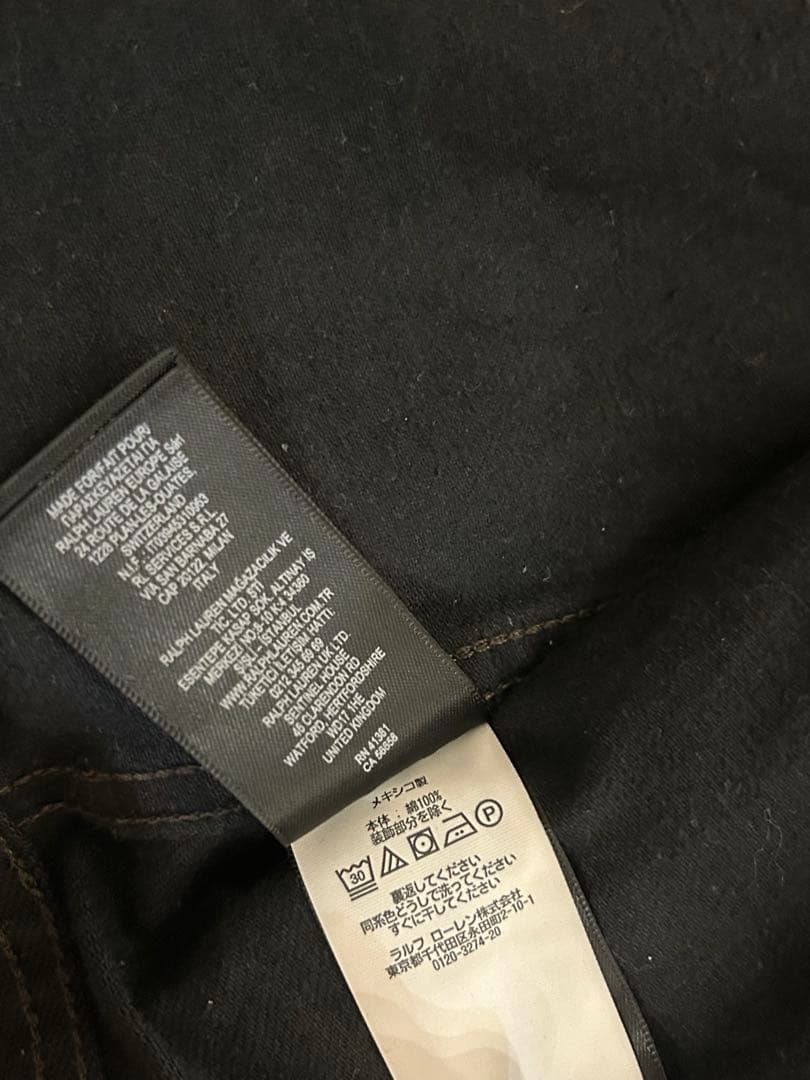 RRL ブラックデニムジャケット 271-J Gジャン ダブルアールエル