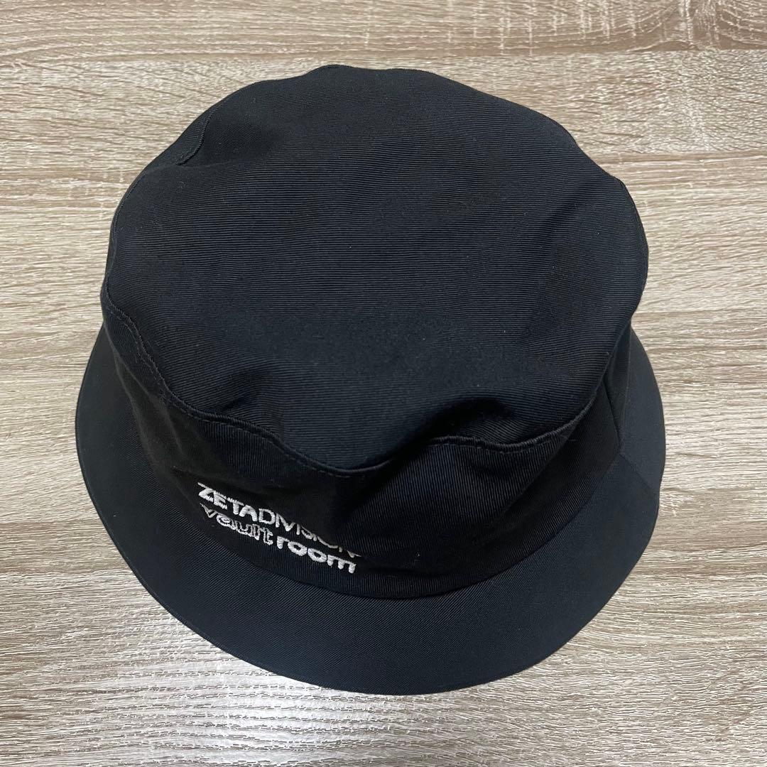 [美品]VAULTROOM ZETADIVISION BACKET HAT 黒