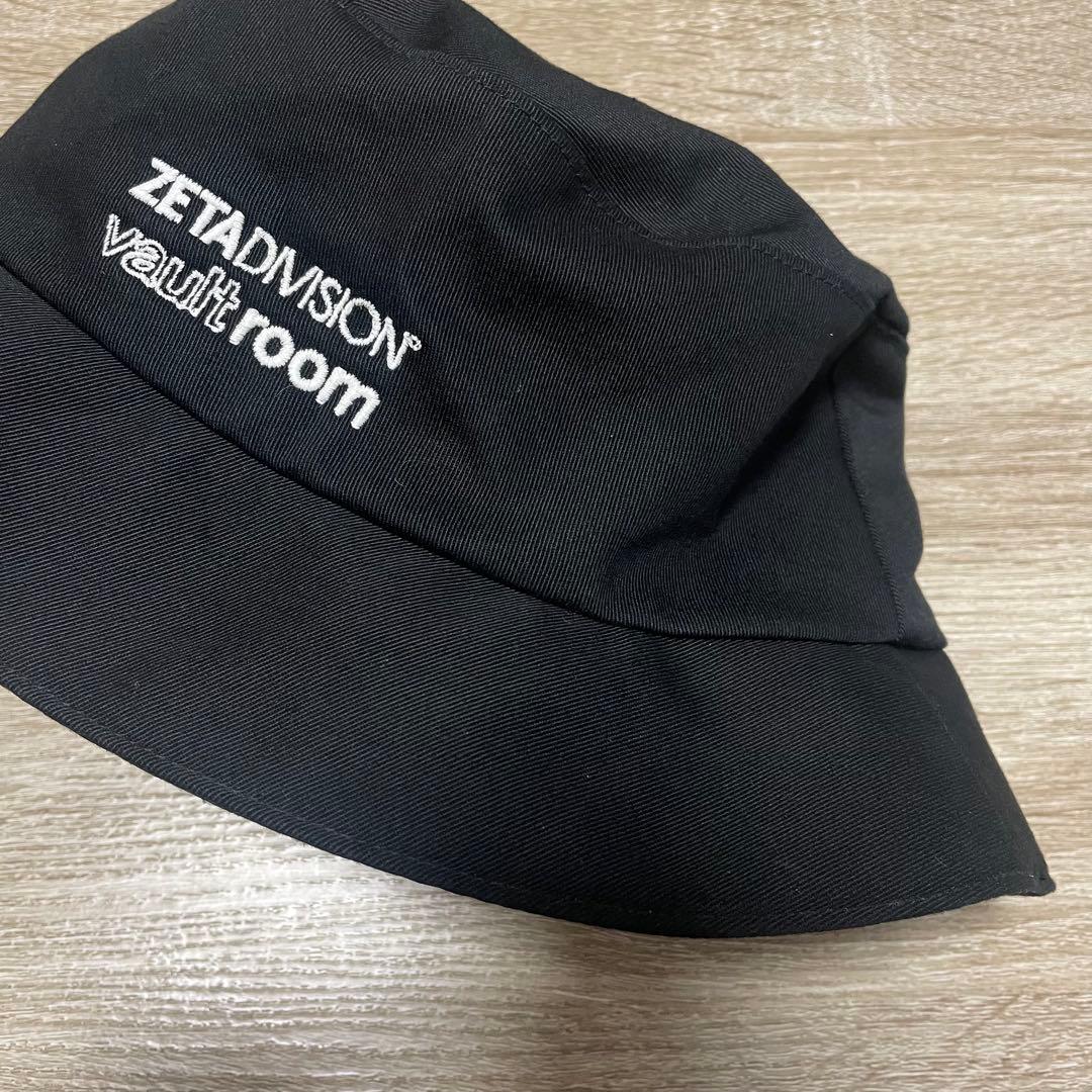 [美品]VAULTROOM ZETADIVISION BACKET HAT 黒