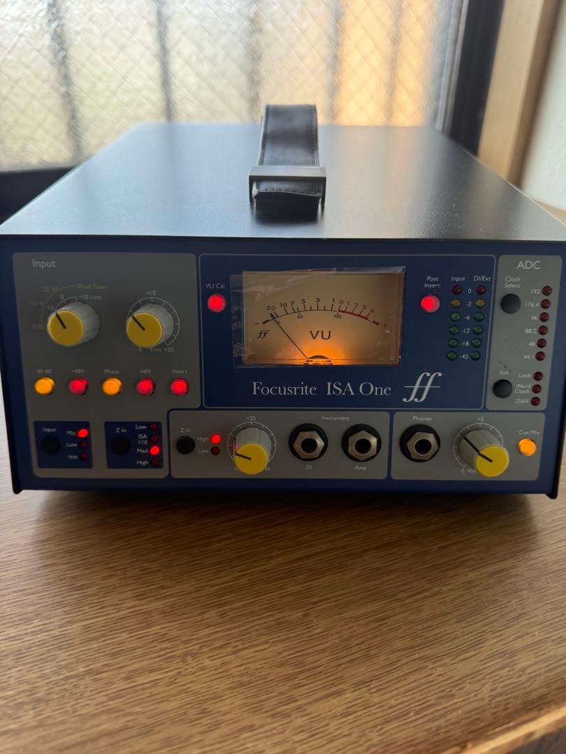 ほぼ使用なし　Focusrite ISA One アナログマイクプリアンプ