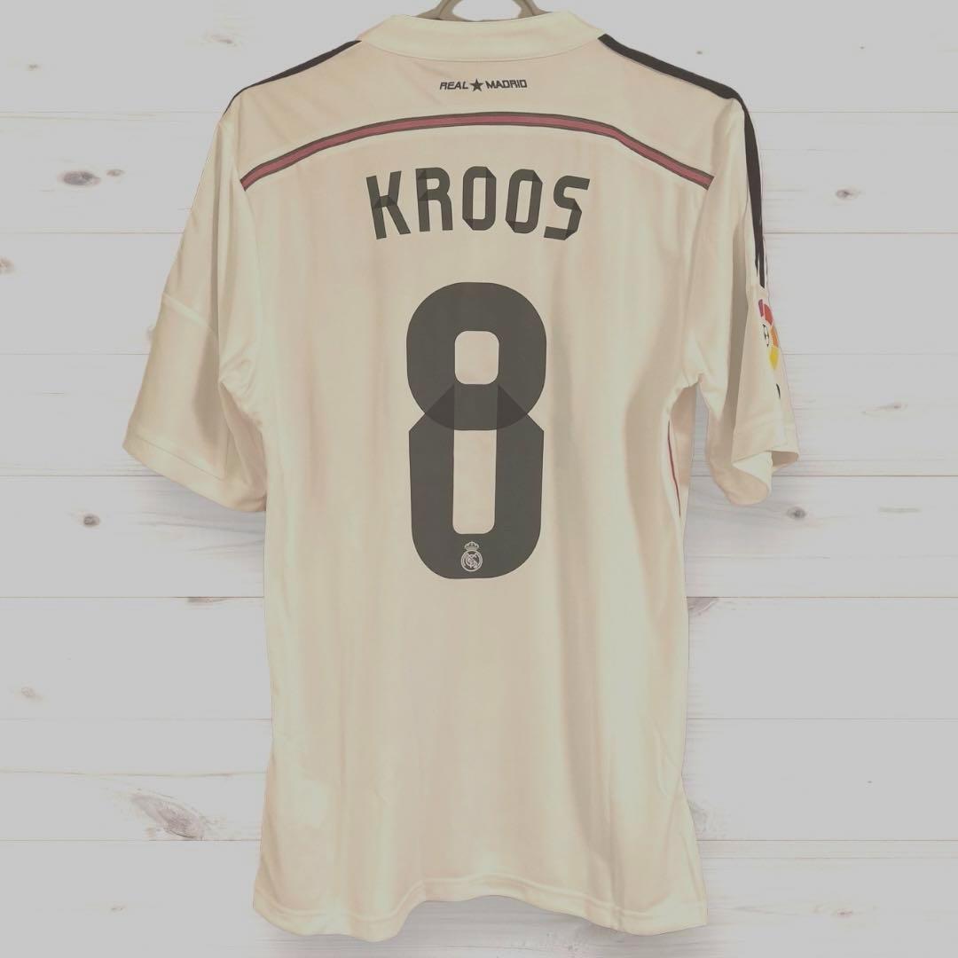 未使用タグ付14-15 RealMadrid KROOS 8番　adidas