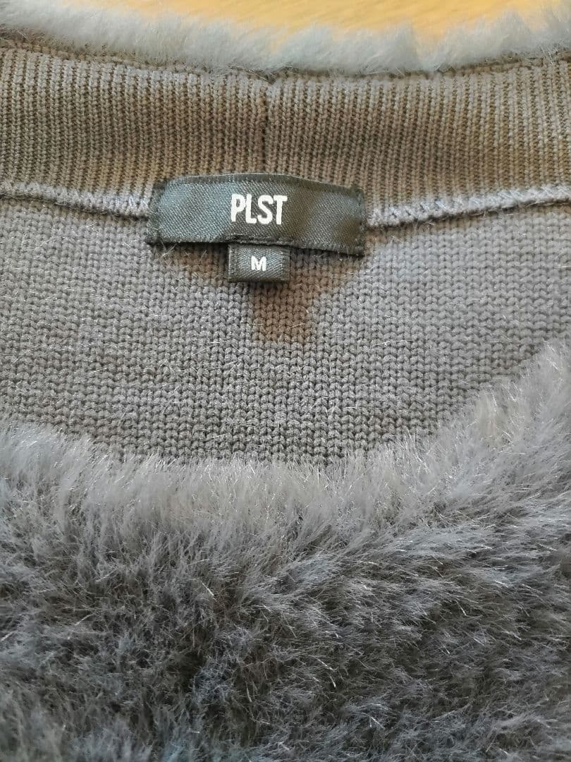 PLST 今期フェザーヤーンコクーンベスト Mサイズ