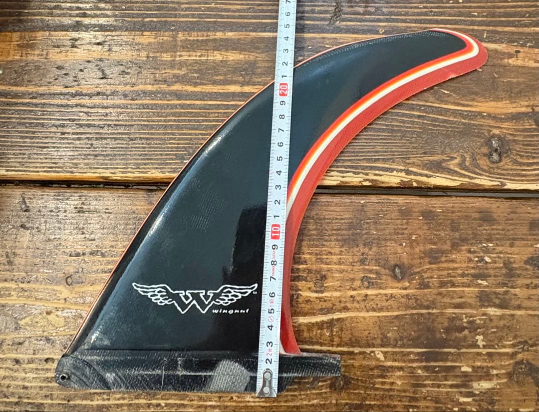 ロングボードフィン シングルフィン　RFCウイングナット　wingnut 当時物
