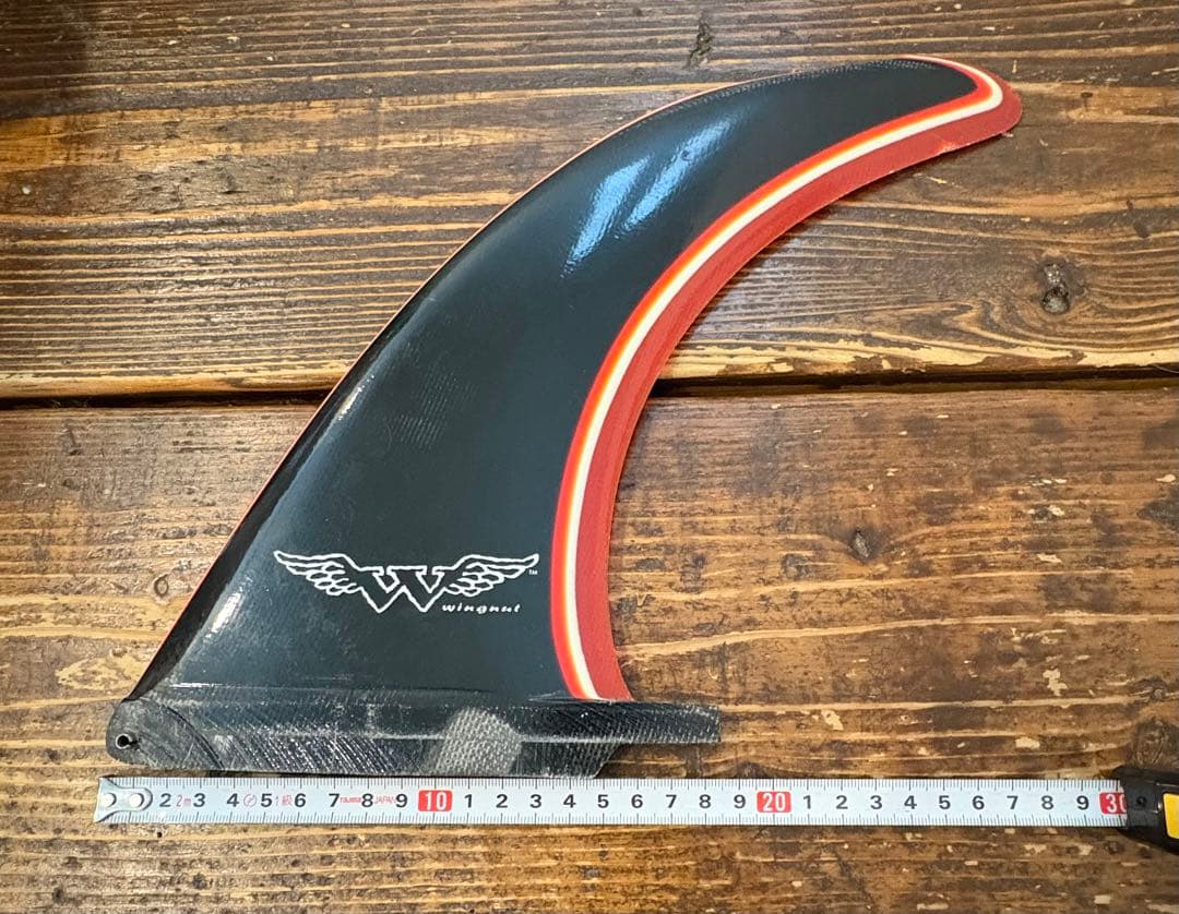 ロングボードフィン シングルフィン　RFCウイングナット　wingnut 当時物