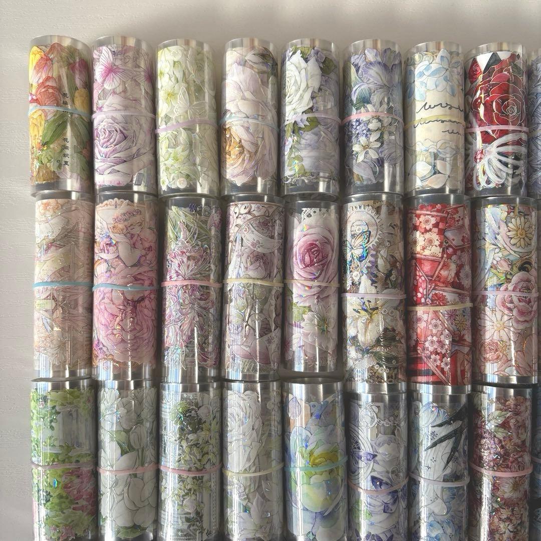 海外マステ　装飾マステ　まとめ売り　おすそ分け　50ループ