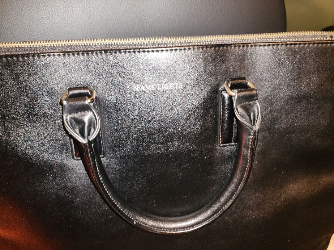 美品 BEAMS LIGHTS ブラック トートバッグ