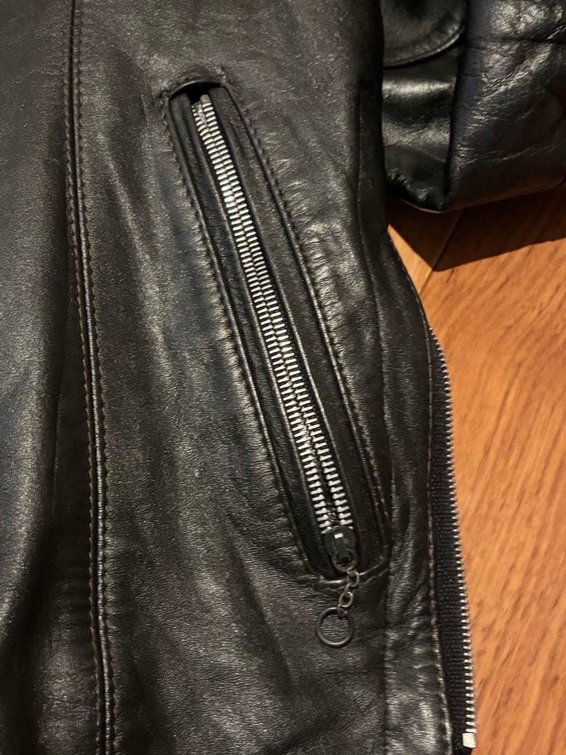 カ*撃様 The Leather Shop レザーライダースジャケット