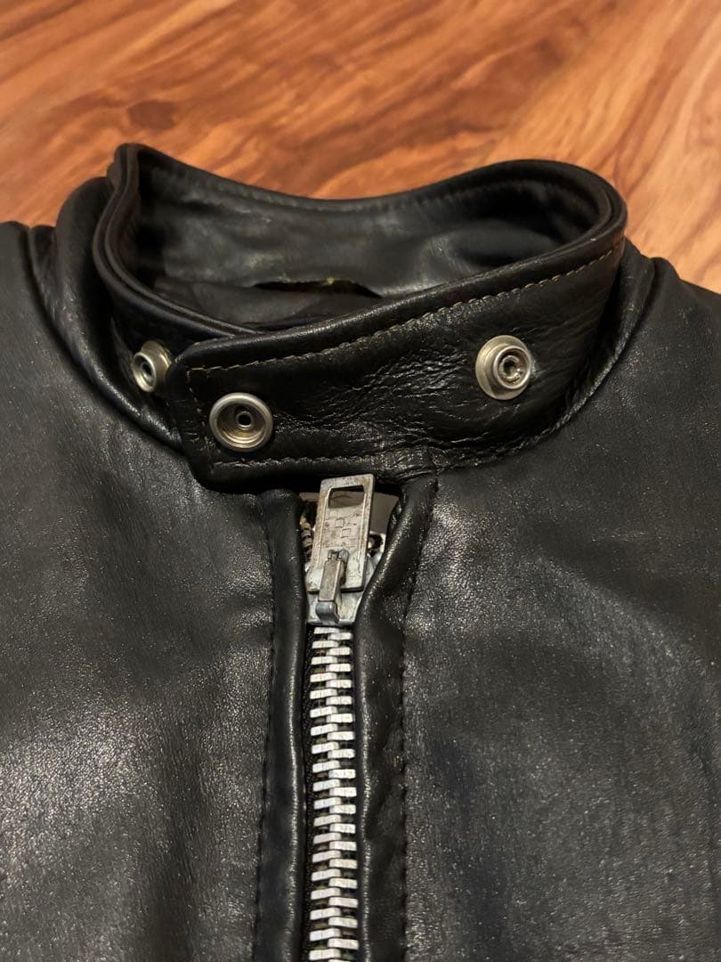 カ*撃様 The Leather Shop レザーライダースジャケット