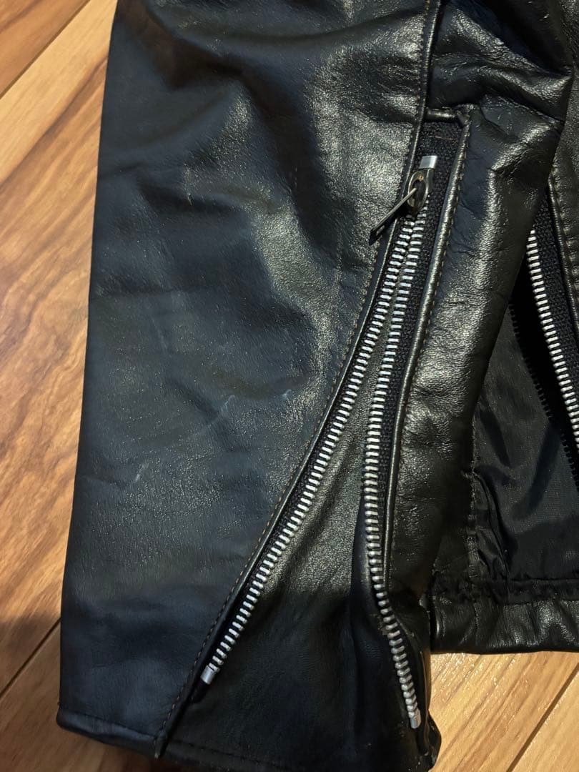 カ*撃様 The Leather Shop レザーライダースジャケット