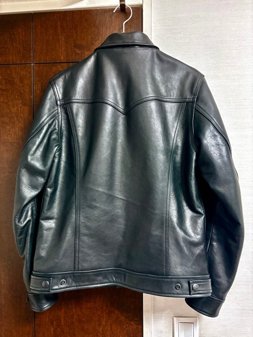【美品】COOTIE クーティー レザージャケット インナー ウール