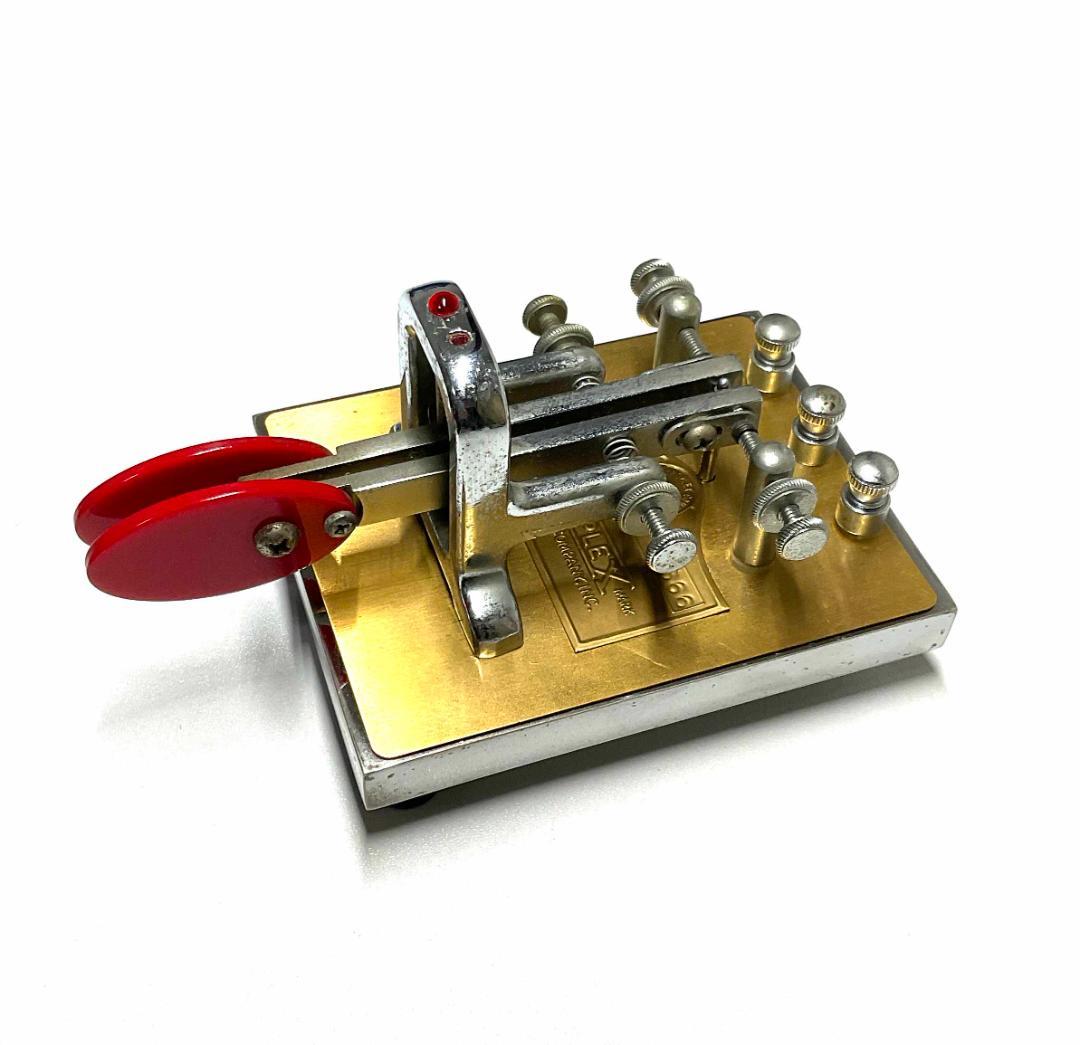 VIBROPLEX ダブルレバー電験 / カツミエレキー 【動作良好】