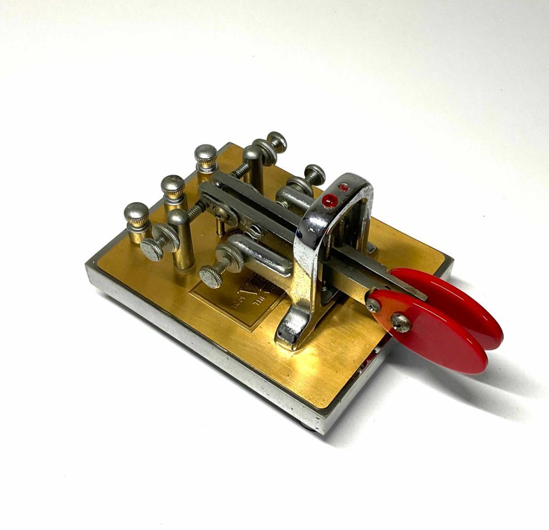 VIBROPLEX ダブルレバー電験 / カツミエレキー 【動作良好】
