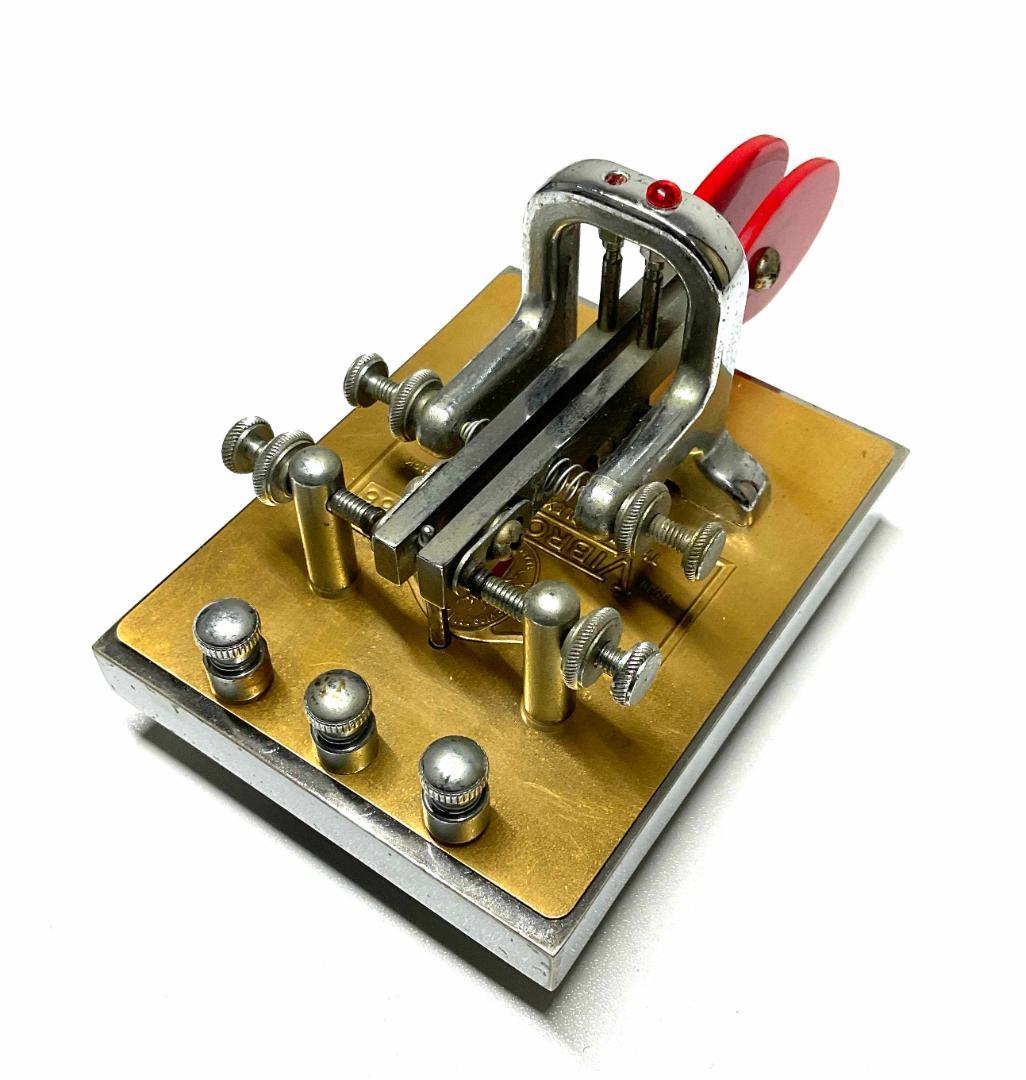 VIBROPLEX ダブルレバー電験 / カツミエレキー 【動作良好】