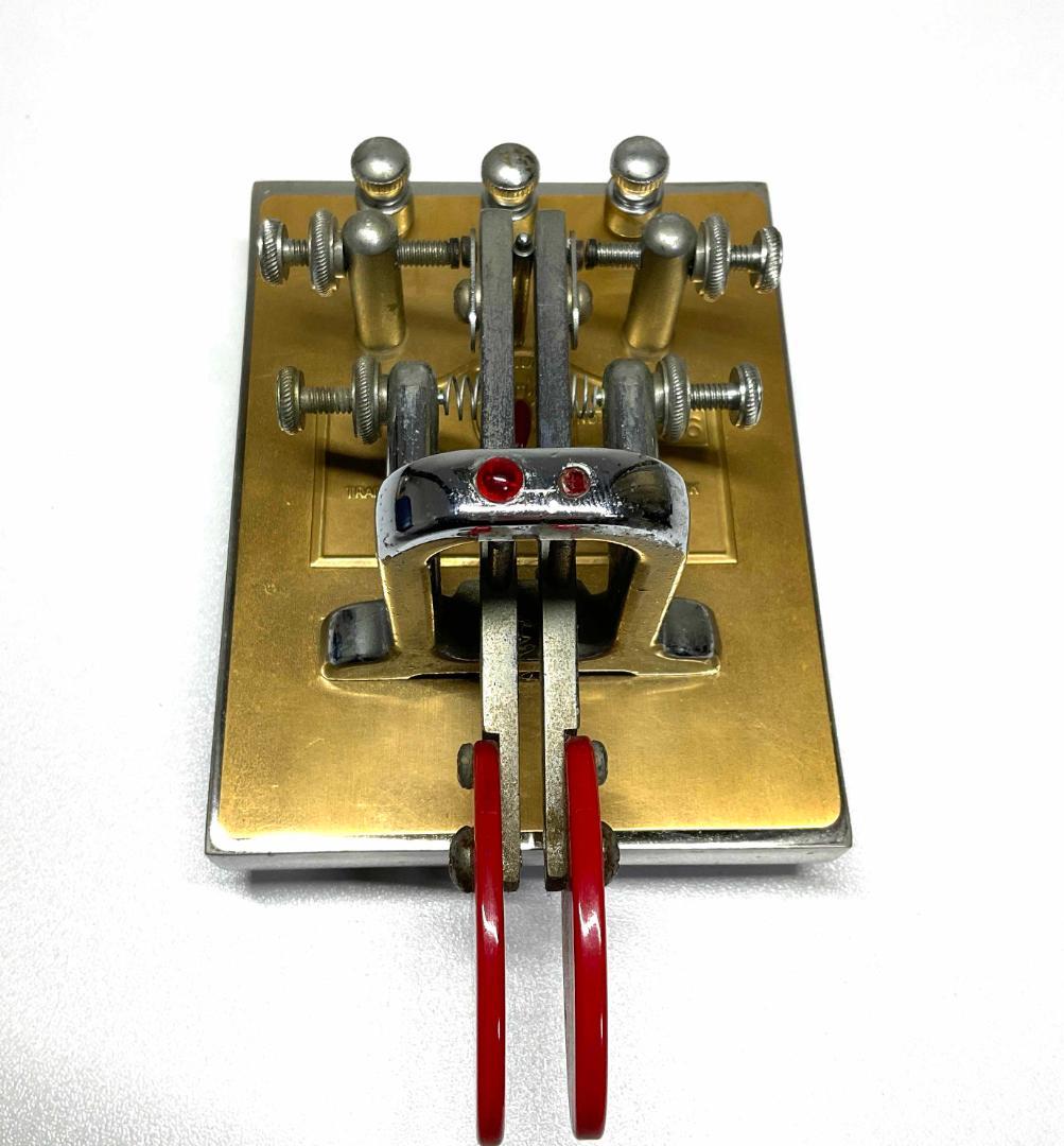 VIBROPLEX ダブルレバー電験 / カツミエレキー 【動作良好】