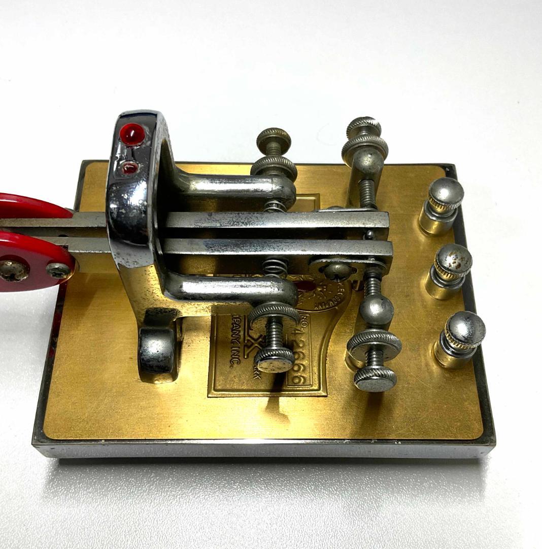 VIBROPLEX ダブルレバー電験 / カツミエレキー 【動作良好】