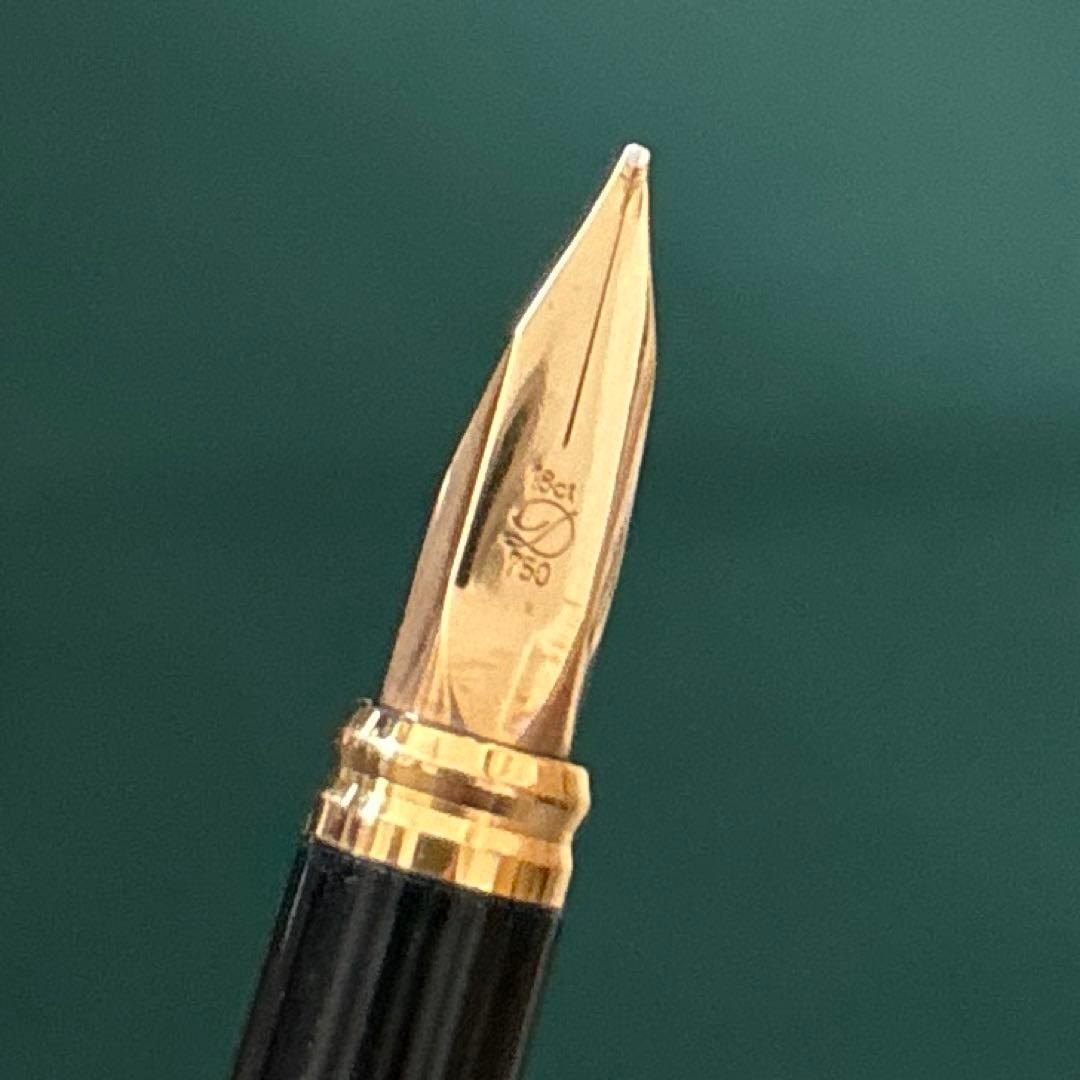 s.t.dupont 万年筆 18ct ボールペンセット