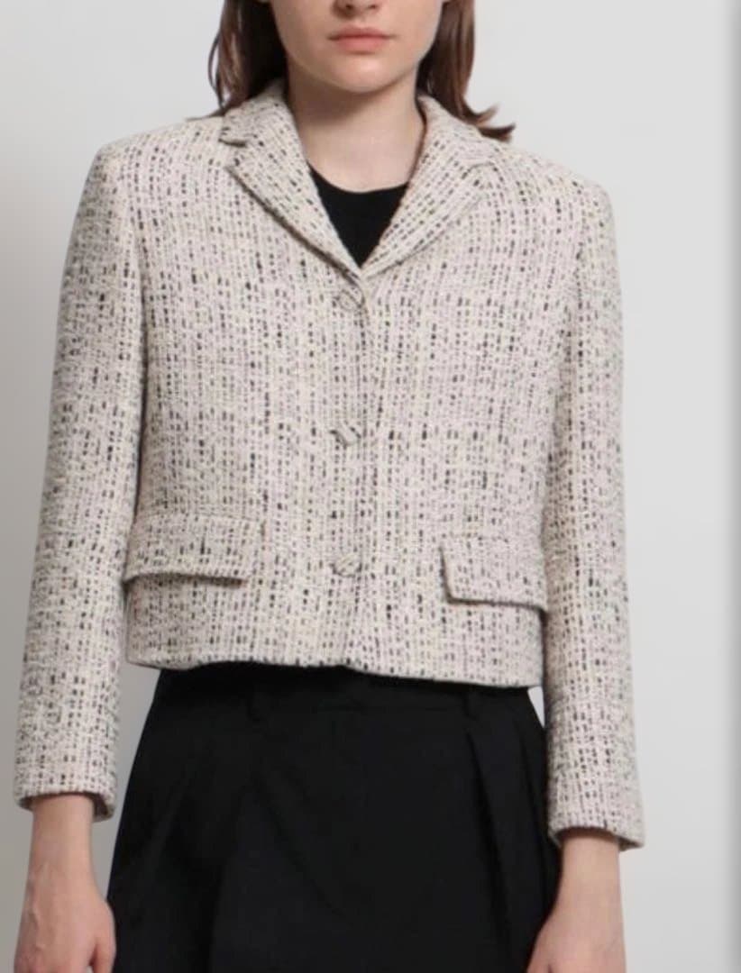 新品未使用theory セオリー　ツイードジャケット 卒業式　入学式　サイズ8