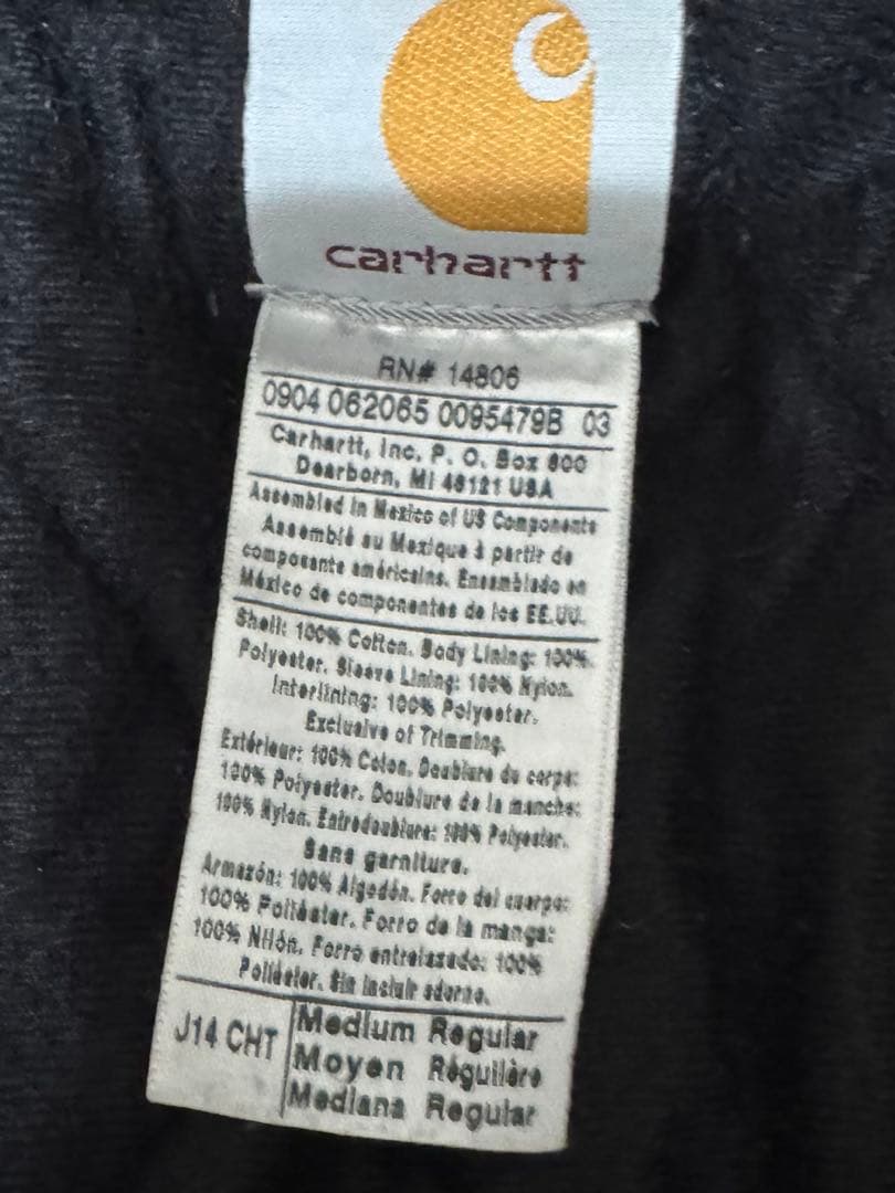 翔carhartt サンタフェジャケット J14 CHT M