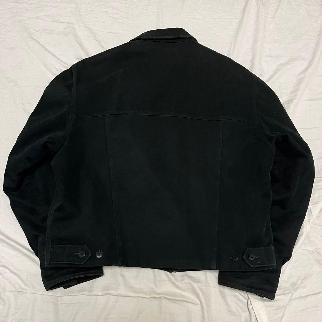 90s Agnes b. コットンライダースジャケット フランス