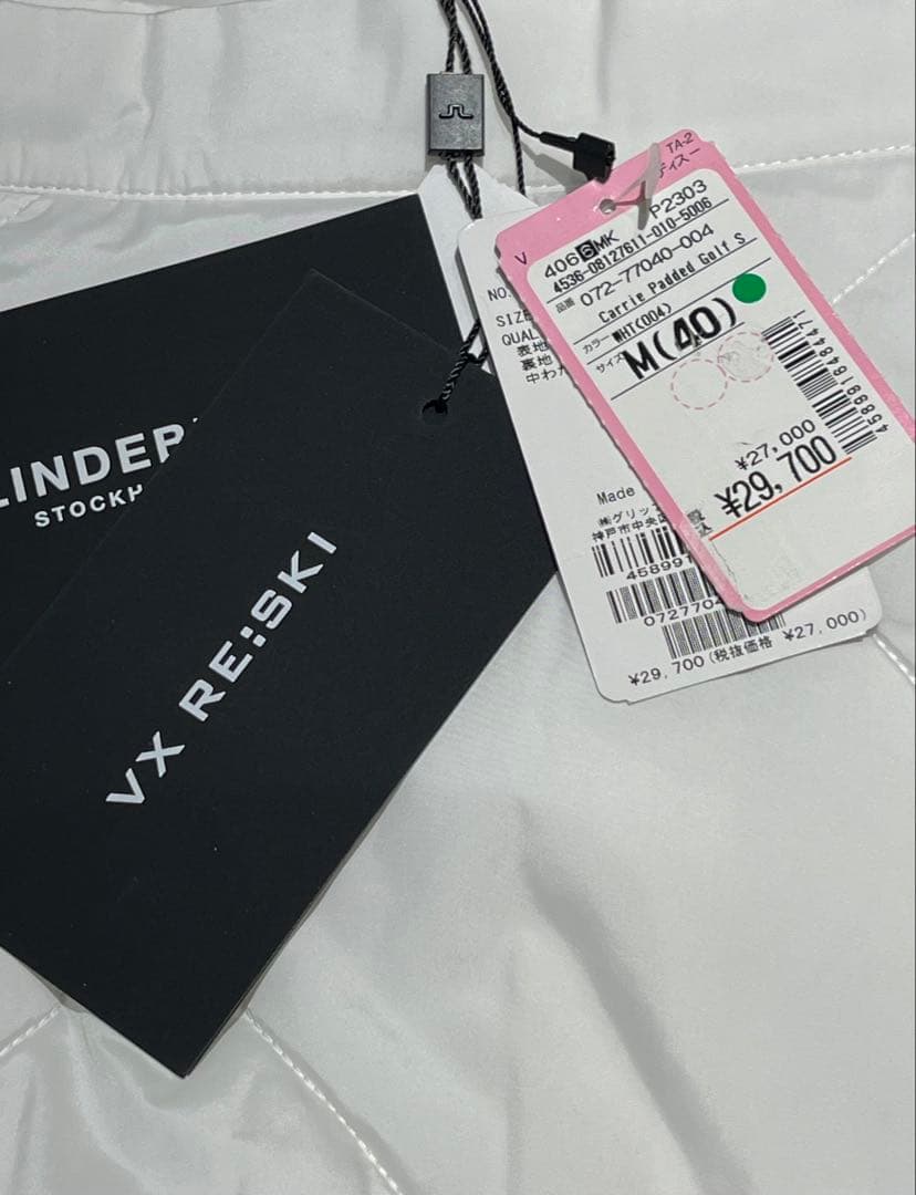 《値下げ⭐︎》J. LINDEBERGゴルフウェア キルティングスカート　サイズM