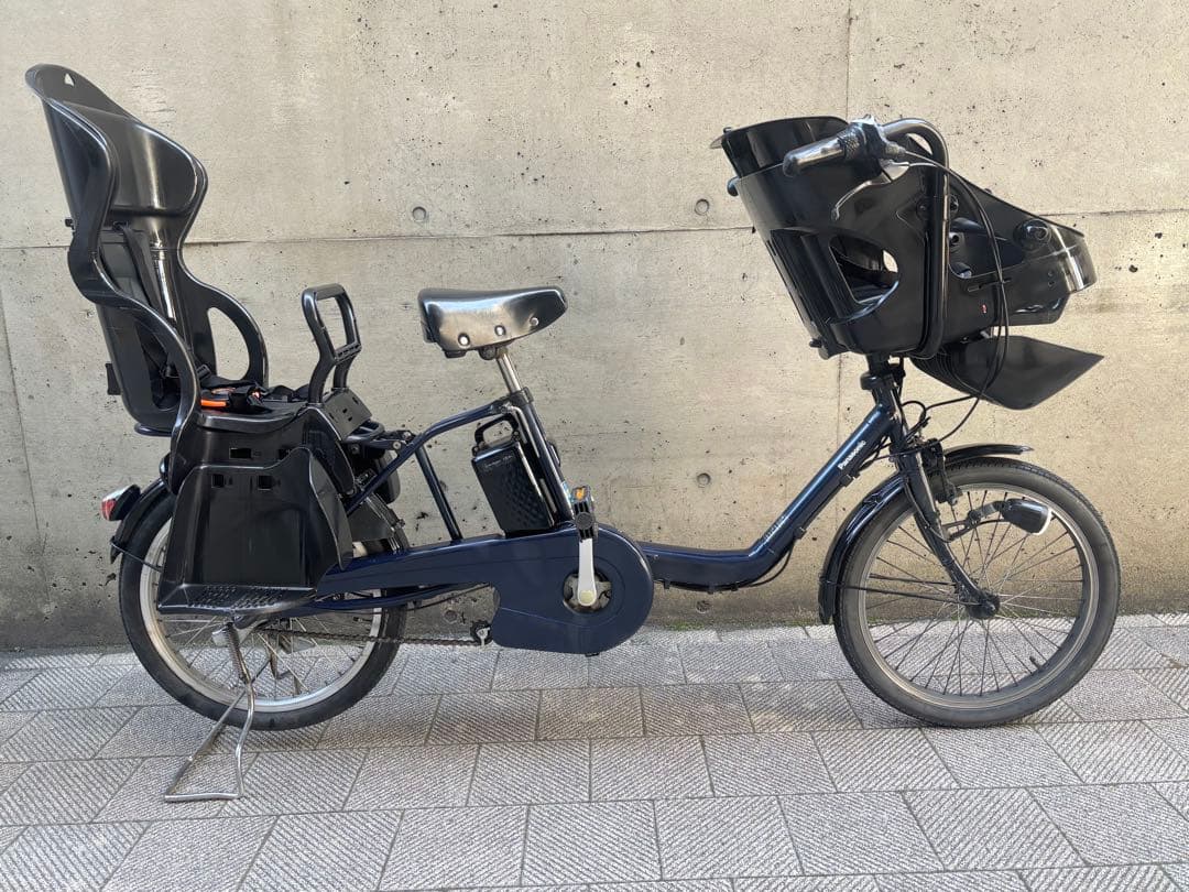 パナソニック　20インチ　電動自転車 3人乗り電動自転車　ギュット　子供乗せ